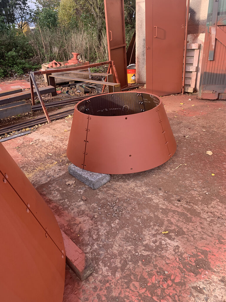 Mild steel cones